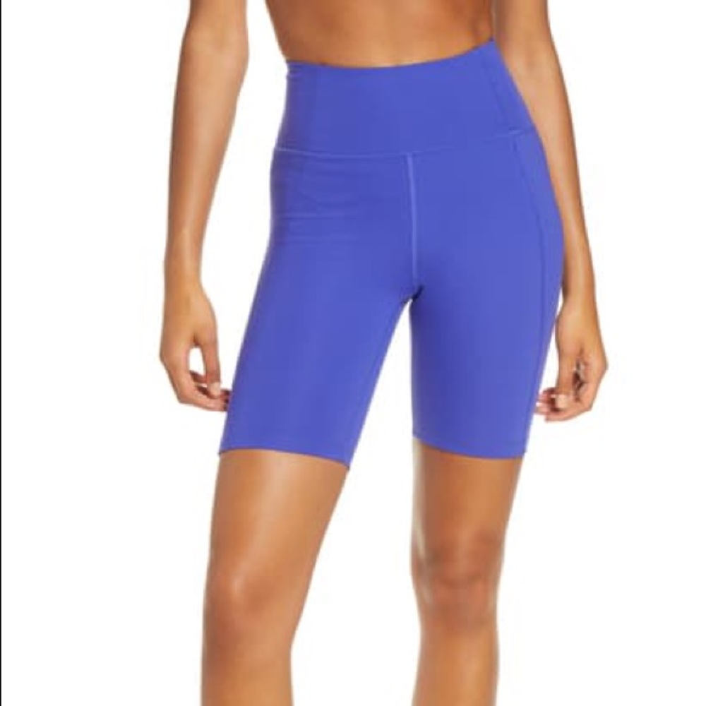 Girlfriend collective bike shorts in pansy SOLD